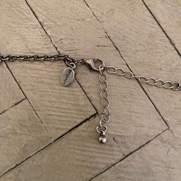 Tribal Collar Necklace Gold Rhinestone Boho - Picture 7 of 7